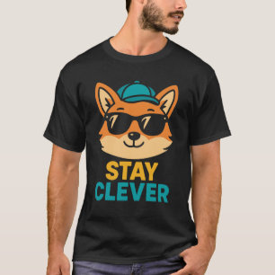 Camiseta Fique Esperto – Raposa Retro Clássica