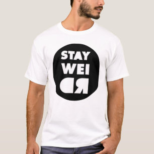 Camiseta Fique estranho