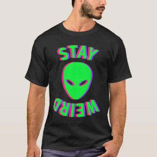 Camiseta Fique Estranho Fique Estranho Falha Alien