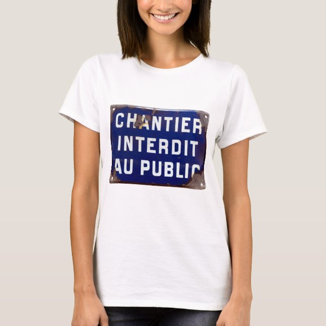 Camiseta Fique Fora! (Frente)