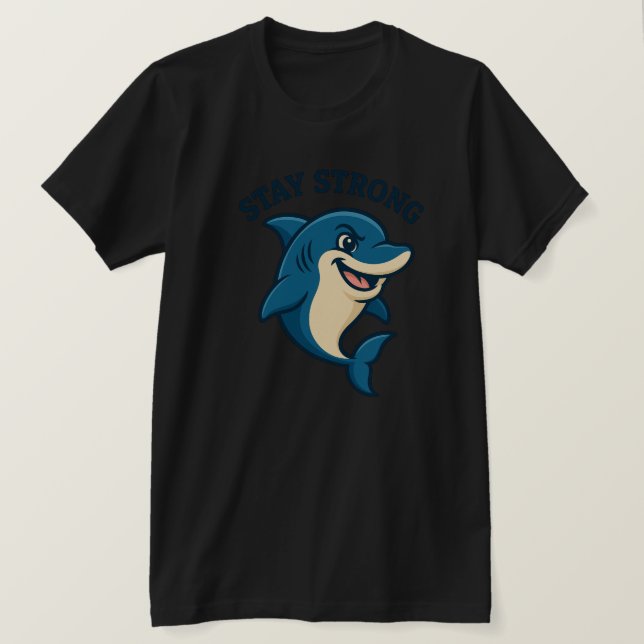 Camiseta Fique Forte Salpico (Frente do Design)