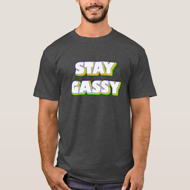 Camiseta Fique Gassy (Frente)