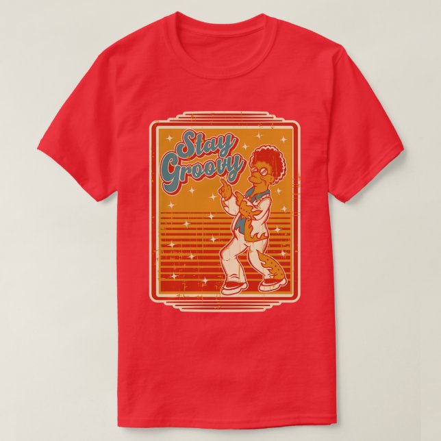 Camiseta Fique Groovy (Frente do Design)
