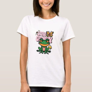Camiseta Fique Groovy Sapo