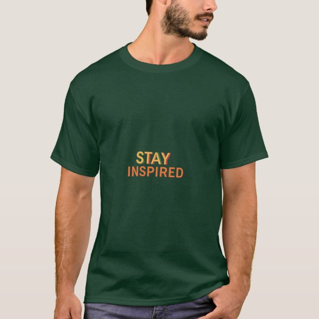 Camiseta Fique inspirado (Frente)