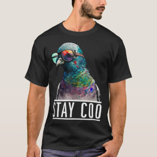 Camiseta Fique longe - Pigeon Lover, Amante de os animais, 