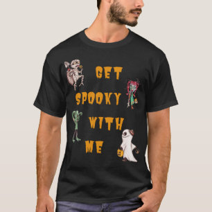 Camiseta Fique Louco Comigo Na T-Shirt Do Dia Das Bruxas