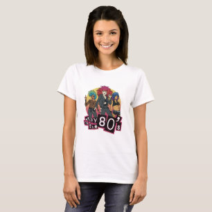 Camiseta Fique no Retro dos anos 80