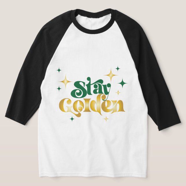 Camiseta Fique ouro (Postura )