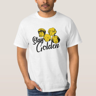 Camiseta fique ouro com quatro garotas