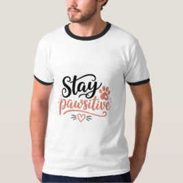 Camiseta Fique Pawsitivo