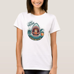 Camiseta FIQUE POSITIVO: Tudo vai ficar bem