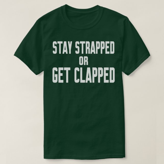 Camiseta Fique preso ou aplauda 1 (Frente do Design)
