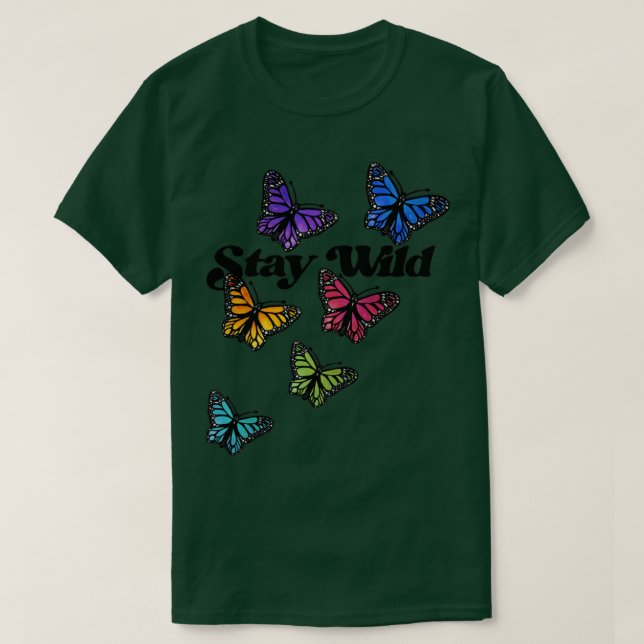 Camiseta Fique Selvagem (Frente do Design)