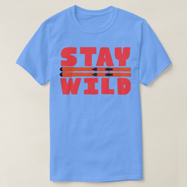 Camiseta Fique Selvagem 1 (Frente do Design)