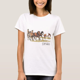 Camiseta Fique Selvagem De Cavalo