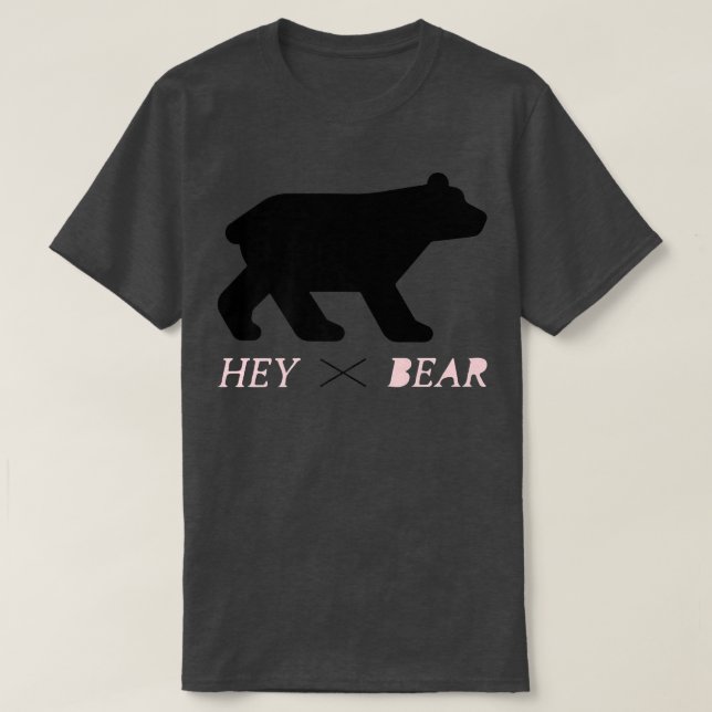 Camiseta Fique Selvagem Ei Urso (Frente do Design)