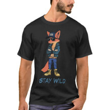 Fique Selvagem - Trendy Fox Streetwear