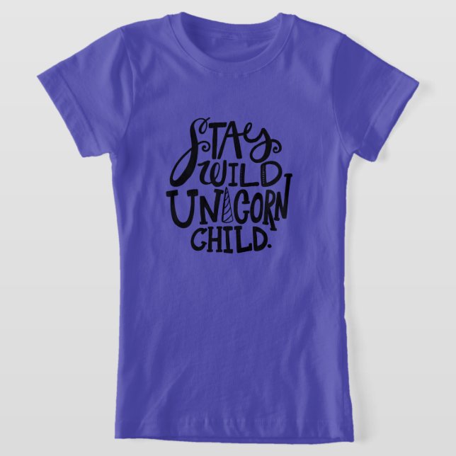 Camiseta Fique Selvagem Unicórnio (Postura )