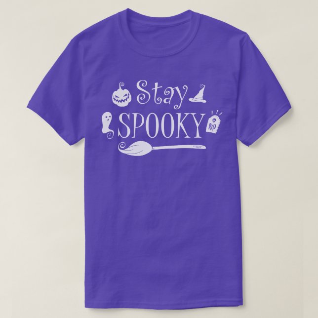 Camiseta Fique Spooky I (Frente do Design)