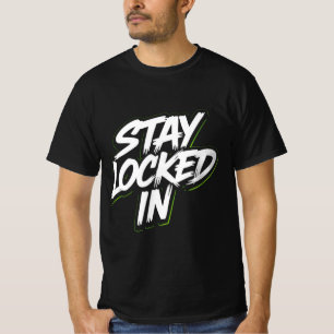 Camiseta Fique Trancado na Motivação da Academia – Foco Dis
