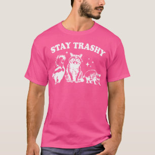 Camiseta Fique Trashy Raccoon Ogambm Skunk