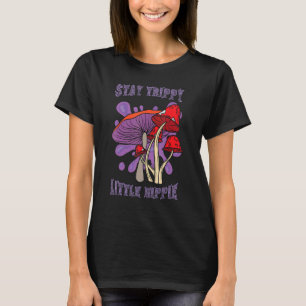Camiseta Fique Trippy Hippie Magic Psilocybin Mushroo