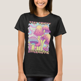Camiseta Fique Trippy Hippie Psychedelic Mushroom Co