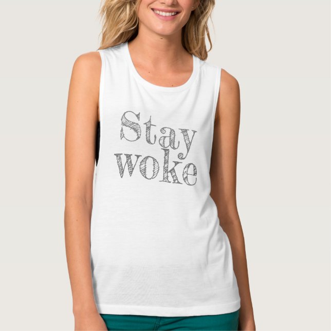Camiseta Fique Woke (Frente)