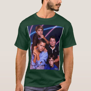 Camiseta Fiquem perto de mim, foto da Laser School dos anos