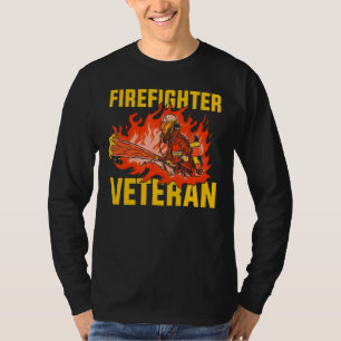 Camiseta Fir de Aposentadoria Retiree do Bombeiro Veterano