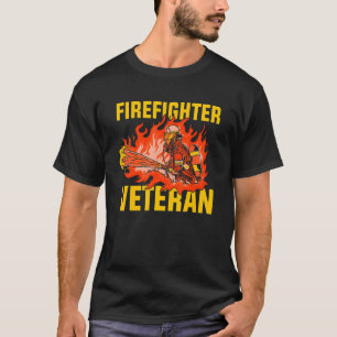 Camiseta Fir de Aposentadoria Retiree do Bombeiro Veterano