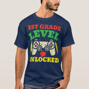 Camiseta Fir do Controlador de Jogo de Vídeo Desbloqueado d