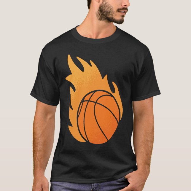 Camiseta Fire Basketball (Frente)