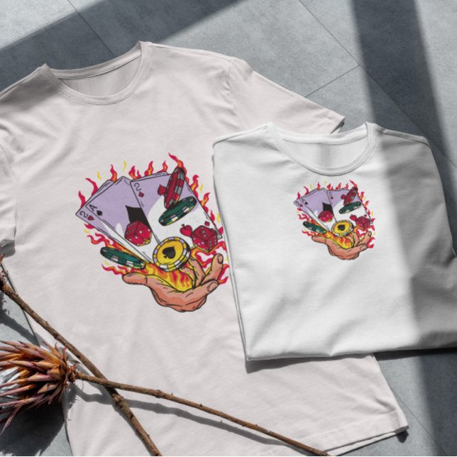 Camiseta Fire Black Jack (Criador carregado)