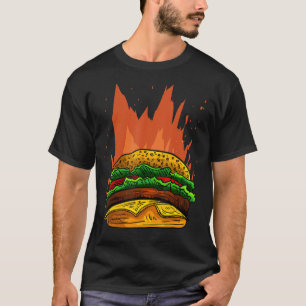 Camiseta Fire Burger I Cheeseburger I Burger