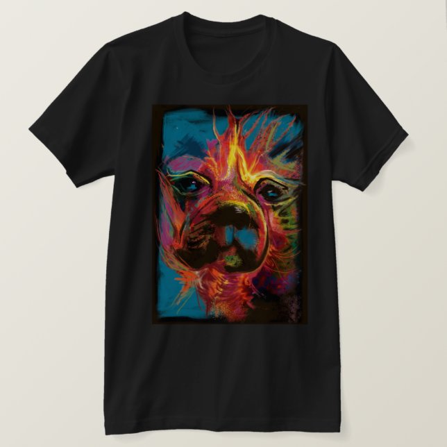 Camiseta Fire Dog T-Shirt (Frente do Design)