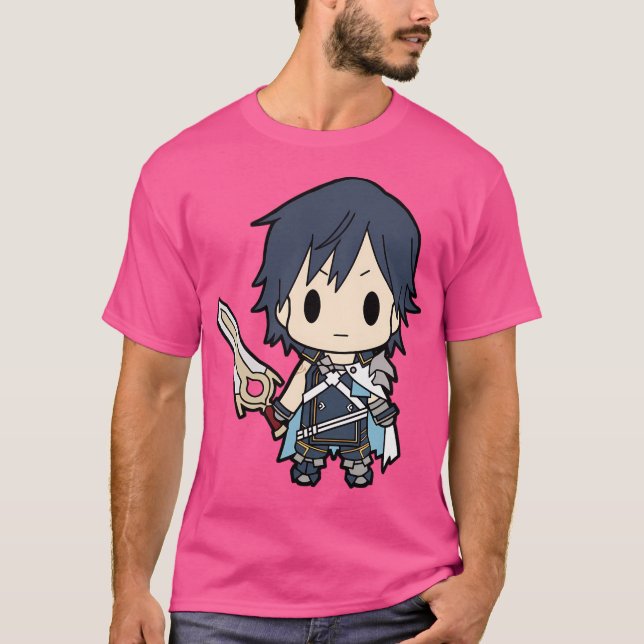 Camiseta Fire Emblem Awakening Chrom (Frente)