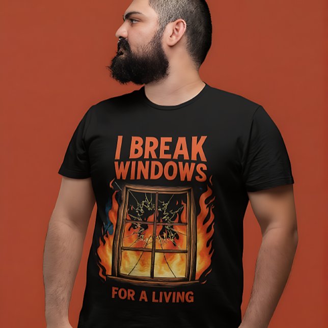 Camiseta Fire Fighter Hilarious  (Criador carregado)
