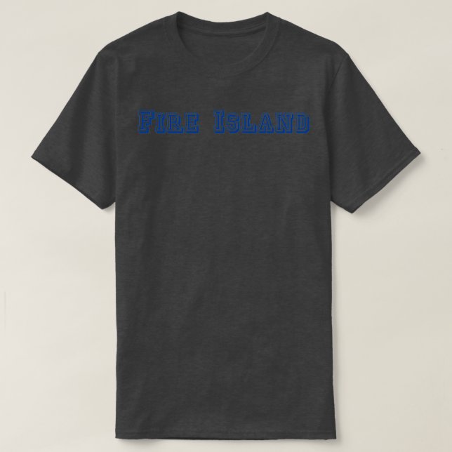 Camiseta Fire Island (Frente do Design)