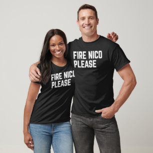 Camiseta FIRE NICO POR FAVOR, T-Shirt