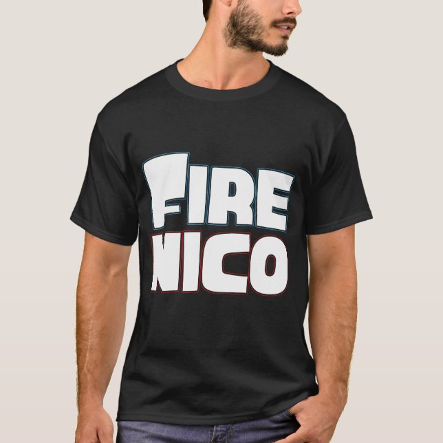 Camiseta Fire Nico T-Shirt (Frente)