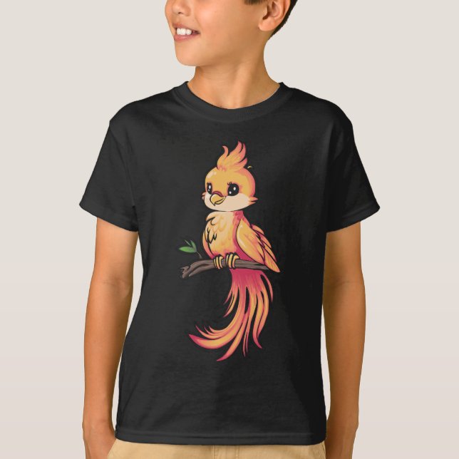 Camiseta Fire Phoenix - Fantasia (Frente)