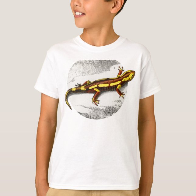 Camiseta Fire Salamander - Salamandra (Frente)