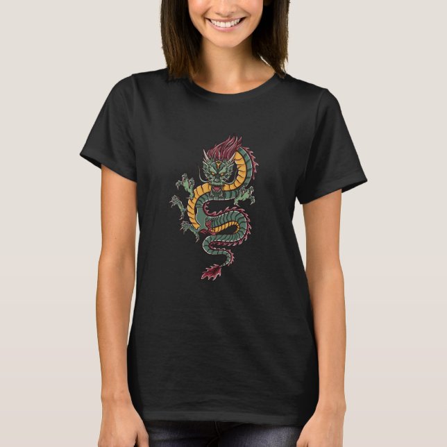 Camiseta Fire Serpent (Frente)