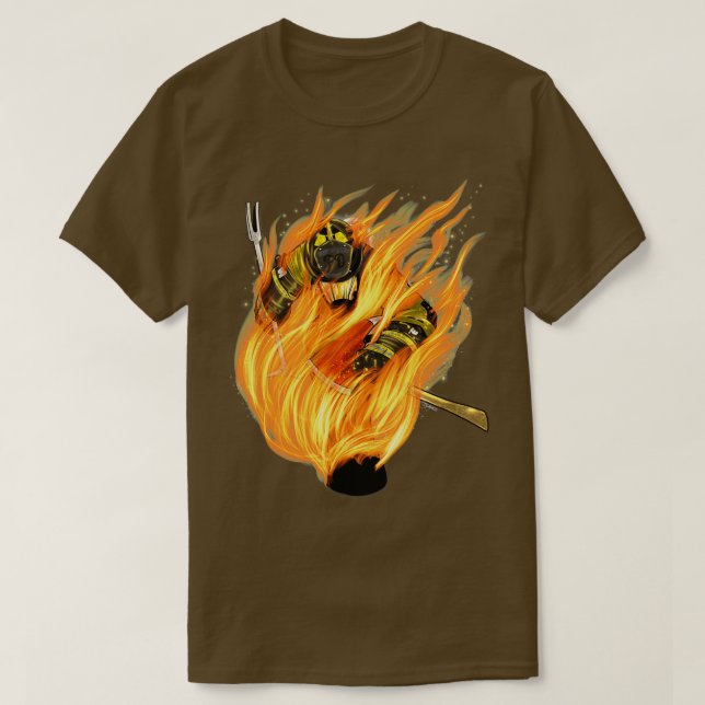Camiseta Fire Walker (Frente do Design)