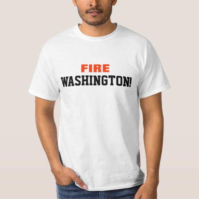 CAMISETA ~FIRE WASHINGTON!~ GAROTA, PERSONALIZE! (Frente)