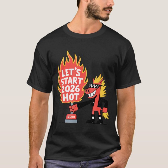 Camiseta Fire Year Of The Horse – Chinese Zodiac New Year 2 (Frente)