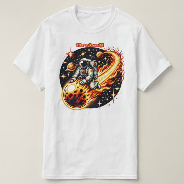 Camiseta FireBall (Frente do Design)