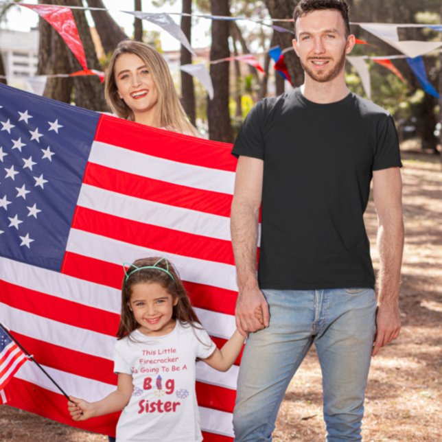 Camiseta Firecracker Big Sister T-Shirt (Criador carregado)